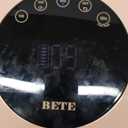 BETE Cordless LED Nail Lamp, 78W Rechargeable UV Nail Light, Intelligent Infrared Sensor and LCD Display Curing Nail Lamp, Portable Nail Dryer Gel Polish Light with 5 Timer Setting Pink