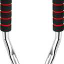 2 Pcs Wheelchair Brake Lever Extenders, 5 Inch Anti-Slip Brake Extension Handles for Wheelchair Wheel Lock Grips, Transport Chair, Power Chair Accessories (Silver)