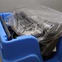 Step2 Side-by-Side Push Around SUV, 2-Seater Kids Push Car with Seat Belts, Dual Steering Wheels & Horns, Adjustable Canopy, Ages 18 months5 years, Max 100 lbs., Durable Plastic, Blue (Large)