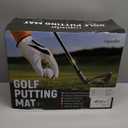 ropoda 9ft Golf Putting Green, Portable Putting Mat for Home and Office with Auto Ball Return Function, Golf Practice Putting Mat Aid for Indoor and Outdoor Use, Classic or with a Putting Mirror