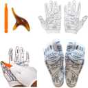 Easerelief Socks, Massage Socks for feet, Easy Relief Socks, Acupressure Socks, Pressure Point Socks,Pressure Point Massage Tool, Reflexology Gloves. (Woman-A)