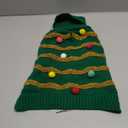 cyeollo Dog Sweater Dog Christmas Sweaters Turtleneck Glitter Holiday Doggie Clothes for Cold Weather Winter Pet Outfits for Dogs (Medium)