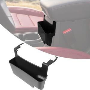Center Console Hanging Organizer Tray Fit for 2018-2025 Jeep Wrangler JL JLU 4XE/Gladiator JT Center Console Armrest Box for Wrangler&Gladiator Accessories(Hanging Organizer)