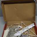 Ollny Christmas Lights Tree 340LED with Topper Star, IP67 Waterproof Remote Control Waterfall Lights with Pole, 16 Modes 3 Timers Dimmable Light Decorations for Outdoor Yard Garden Lawn(Warm White)