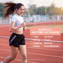 PATIKIL Ankle Weights for Women, 2Lbs Total (1Lb Each) Adjustable Wrist Weights with Removable Weights Arm Weights for Women & Men Yoga Training Walking Jogging Aerobics (Pink)