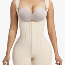 YIANNA Fajas Colombianas Moldeadoras Shapewear Tummy Control Body Shaper Postpartum Butt Lift Compression Garment with Bones 3XL