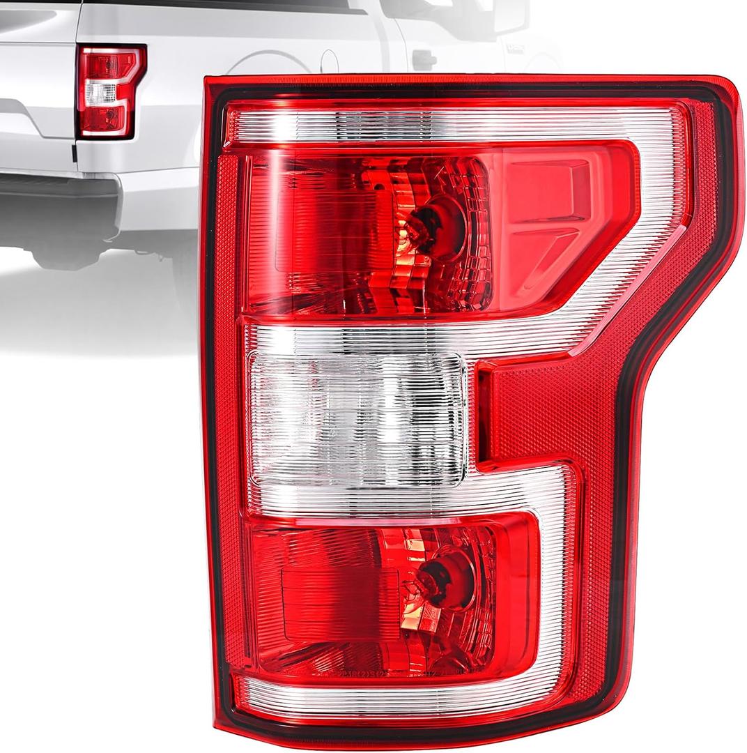 Tail Lights Compatible with 2018-2020 Ford F-150, Right Passenger Side