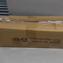 Pauwer Wisteria Hanging Flowers 24 Pack Fake Flower Garland Artificial Wisteria Vines Rattan Silk Flower String Wedding Party Wall Decorations,White