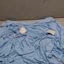 LZY Spandex Fitted Stretch Table Cover for 4ft or 6ft or 8ft Folding Table, Rectangular Cocktail Tablecloth, Perfect for Party or Banquet (Bluemist)