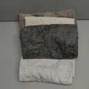 MIULEE Pack of 4 Couch Throw Pillow Covers 18x18 Inch Neutral Soft Decorative Chenille Pillow Covers Farmhouse Boho Cushion Covers for Mid Century Modern Spring Home Decor Sofa Bedroom Living Room