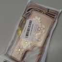 for Samsung Galaxy S25 Ultra Case with Wallet, Magnetic Snap Flip Leather Cover with Flower Design Credit Card Holder Stand WristbandSamsung S25 Ultra Protective Phone Case for Women (Pink)