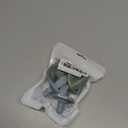 Soother Pacifier,Food Grade Silicone Pacifiers with Handle & 3 Holes for Added Safety, BPA Free, 4-Pack (Sage x2 / Ether x2)