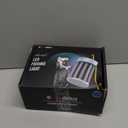 Ultra-Bright Underwater Fishing Light, 110V & 12V Green LED Submersible Light Attractants for Docks, Boats or Kayaks, IP68 Rated for Fresh & Salt Water (30ft Cable) (No Controller)