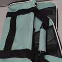 Cat Carrying Case Pet Dog Carrier Soft-Sided Cat Bag Airline Approved, Pet Travel Carrier Up to 15 Lbs, Collapsible Cats Carrier Dog Carrier for Medium Small Cats Dogs(17x11x11 Green)