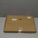 14.9''x10.2''x1.57'' Bamboo Wooden Tray with Handles, Rectangular Natural Solid Wood, Walnut Dark Brown Color Serving Tray.Suitable for Kitchen,Bedroom,Breakfast,Coffee,Decorative,Party Bars.