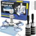Windshield Repair Kit, Windshield Crack Repair Kit,2 Pcs Car Glass Repair Kit Quick Fix for Chips & Cracks, Windshield Chip Repair Kit, Automotive Nano Fluid (Transparent)