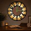 Glow in The Dark 24’’ Large Wall Clock Battery Operated