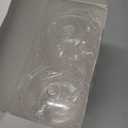 Patelai 4 Pieces Sugar Bowl Acrylic Clear Sugar Bowl with Lid and Salt Spoon Storage Jar with Airtight Lid for Salt, Tea, Spices, Herbs, Condiments(7.1 oz)