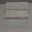 1 Set Large Acrylic Clear Display Risers, 3 Sizes 12" Rectangular Showcase Collectibles Display Shelf, 5 mm Thick Desktop Display Stand Holder for Figures, Jewelry, Perfume, Toys