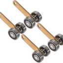 4pcs Wheel Trolley Assembly for Sliding Door High Precision Wheels Window Accessories