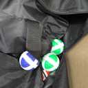 2-IN-1 Portable Golf Chipping Game Set 66FT 2PCS Adjustable Golf Practice Mat with 3-Level Golf Clubs 40 Sticky Balls for Indoor Outdoor Training Playing Chipping Golf Game Practice For Golfers