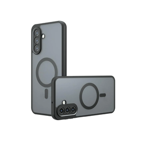 Compatible with Samsung Galaxy M36 5G Case Cover,Compatible with MagSafe,Compatible with Samsung SM-M36B/DS Galaxy M36 5G Built-in Magnetic Anti-Shock Cell Phone Case Black