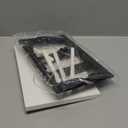 Dual Flush Actuator Plate Front Actuation Compatible with Geberit 115.770.11.5 Actuator Plate, Alpine White