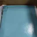 Retro Mini Fridge with Freezer 4.0 Cu. Ft, Small Refrigerator Dual Door, Mint Green