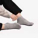 No Show Socks for Men & Women - Stylish Cotton Comfort Running Socks- Low Cut Ankle Length Anti Slip Socks (Large, 6-pairs Multicolor)