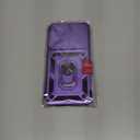 Janmitta Compatible with Samsung Galaxy S25 FE Case Built in Slide Camera Lens Cover+Screen Protector+Finger Ring Holder Kickstand,Heavy Duty Shockproof Full Body Phone Cover,2025 Purple