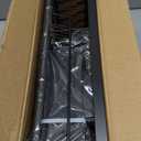 Small Dish Drying Rack, Space Saving Dish Racks for Kitchen Counter, Kitchen Organizer Dish Drainer with Cutlery Holder for Spoons and Forks, 11''W x 15''L, Black