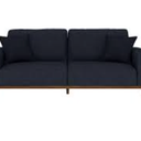 Emerald Home Furnishings Lakeview Presley Sofa - Navy Blue