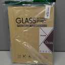 Esanik 2 Pack Like Paper Glass Screen Protector for Samsung Galaxy Tab S10 Plus / S9 Plus / S9 FE Plus (12.4 inch) 9H Tempered Glass Film with Alignment Frame, Writing Like on Paper, Anti Glare