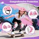 Kids Bike Helmet,Adjustableoddler Skateboard Helmets for 3-5-8-14 Years Kids Girls Boys Youth Bicycle Helmet for Scooter Balance Bike Rollerskating Skateboard, Small