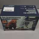 2025 Updated Trail Camera Solar Powered, Starlight Night Vision Dual Lens 60MP 4K 30FPS WiFi Bluetooth Game Hunting Cameras with IMX458 Sensors 0.1S Trigger Deer Cam for Outdoor Wildlife Monitoring