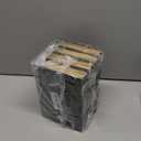 Wooden Book Shaped Storage Box - Vintage Decorative Antique Bookcase Ornament - Handmade Jewelry Case, Office Trinket Keepsake, Home Decoration Prop (A)