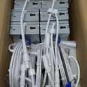 Meconard 6 Pack 4 Inch LED Recessed Ceiling Light with Junction Box, 2700K/3000K/3500K/4000K/5000K Selectable, 9W=75W 750LM, Dimmable Canless Downlights, ETL and Energy Star Listed