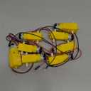 8pcs TT Motor Dual DC 3-6V Gearbox Motor 200RPM Ratio 1:48 Shaft Motor with 2.54mm Wire for Arduino DIY Smart Car Robot