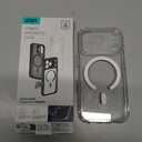 Magnetic Case for iPhone 17 Pro 6.3 inch-Compatible with MagSafe & Magnetic Car Phone Mount,Not Yellowing Anti-Scratch (Clear)