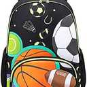 BTOOP Toddler Backpack Boys Cute Kids School Backpack Preschool Kindergarten Bookbags Nursery Daycare Toddler Bags (Black-blue Off Road Vehicle)