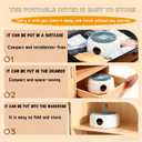 Travel Clothes Dryer, Portable Clothes Dryer for Travel For Business Trips, Travels, RVS, Apartments, etc. folding Dryer Can Be Used Regularly Without Worrying About Rainy And Cloudy Weather.