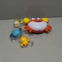 Baby Bath Toys for Toddlers, Crab Bath Bubble Maker with 12 Songs, 3 Pack Wind-up Pool Toys for Kid, Bathtub Toys As Birthday Gift for Boys Girls