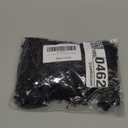 3.5 OZ Fake Moss for Plants Indoor, Realistic Artificial Moss Preserved Moss for Crafts,Reindeer Moss for DIY Table Centerpieces, Terrarium Decor, Fairy Garden Accessories (Black)