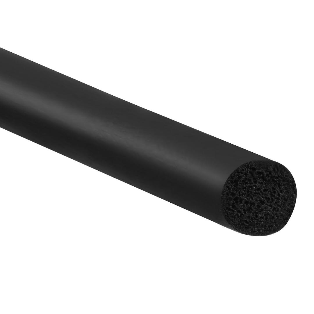 PATIKIL 3/8 Inch x 16.4 Feet Backer Rod, Foam Rope Caulk Crack Joint Filler Roll Seal Weather Strip for Home Construction, Black