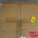 Small Foot Stool, Round Faux Leather Pouf Ottoman Foot Rest, Footstool Ottomans with Rubber Legs Under Desk, 13''L x 13''W x 10.2''H, Footrest for Couch, Living Room, Bedroom, Hallway, Brown