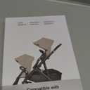 Upper Adapter Accessories Compatible with UPPAbaby Vista, Vista V2, and Vista V3 Strollers  Secure Fit for Bassinet, Toddler Seat, Aria, Mesa V2, or Mesa Max Infant Car Seats  1 Set