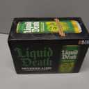 Liquid Death, Severed Lime, Lime-Flavored Sparkling Water, 8-Pack (19.2oz Cans), Low Calorie & No Artificial Sweeteners (EXP 02/05/27)