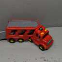 Bennol 5-in-1 Fire Trucks Toy Set for Boys Age 1-3 3-5 Fire Car Truck for Toddlers 1 2 3 4 5 6 Years Old Christmas Birthday Gift Car Sets with Light Sound