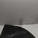 Hearth Rugs for Fireplaces Fire Resistant, 42 x 24 inch Fireproof Fireplace Mat Hearth Rug, Hearth Pads for Wood Stove Fireplace Indoor Outdoor, Protect Floors Carpets from Sparks Embers-Black, 1mm (2' x 3'6" (Semicircular)