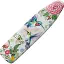 Hummingbird Floral Ironing Board Pad Ironing Board Cover 15" x 54" Scorch Resistant Padding Heavy Duty Iron Board Pad Standard Size Extra Thick Iron Board Cover Replacement